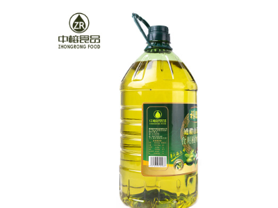 店长推荐福倍多橄榄山茶清香5L/瓶 家用清香型植物调和油一件代发图1