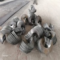 山东潍坊厂家专业生产单片等厚螺旋绞龙叶片，可加工4--40mm厚材