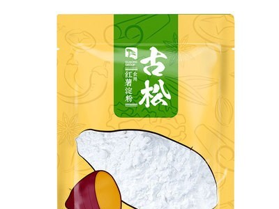 古松 红薯淀粉 地瓜粉 细淀粉 番薯粉烘焙原料 500g*30袋批发图1