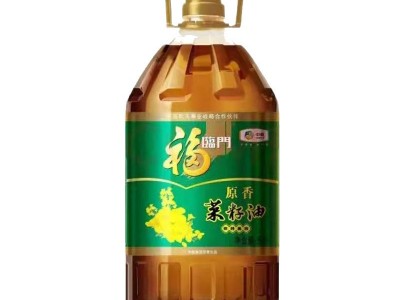 中粮福临门食用油原香三级菜籽油20升（5L*4瓶）原箱整件图1