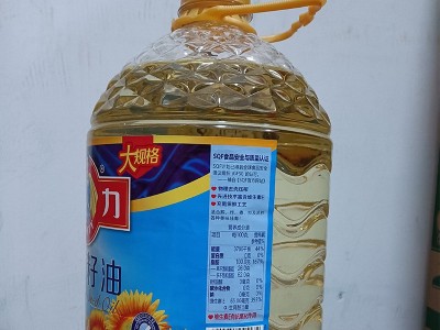 多力葵花籽油5升大规格物理压榨植物油食用油家用商用炒菜油图3