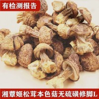 厂家直供湘蕈姬松茸L干货巴西菇批发食用菌松茸煲汤菌菇料250g