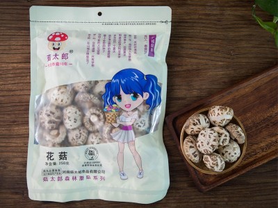 菇太郎出口白花菇冬菇特产磨菇剪脚山货农家香菇干货花菇500g图3