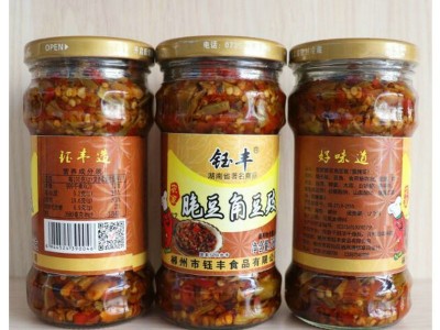 批发钰丰湖南特产脆豆角豆豉268g 下饭菜调味品家乡风味豆豉图5