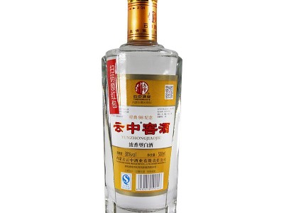 现货批发浓香型白酒 云中窖浓香型白酒38VOL 粮食酒白酒500ml图4