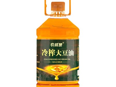 食用油 5L实用装冷榨大豆油炒菜凉拌非转基因大豆油量大从优图4