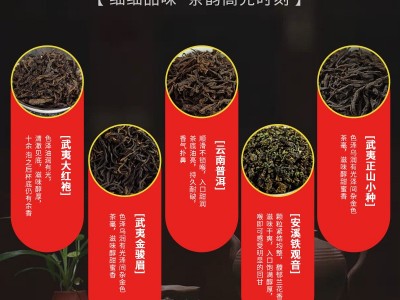 武夷智圣者金骏眉茶叶红茶蜜香型罐装茶叶五罐组合礼袋装250g批发图3