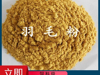 厂家供应饲料级羽毛粉适口性好家禽水产蛋白粉鸡毛鸭毛水解羽毛粉图2