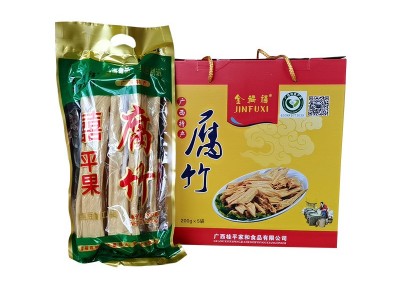 家和食品供应腐竹豆制品 折竹腐竹卷 火锅凉菜食材袋装黄豆腐竹 2件起批图4