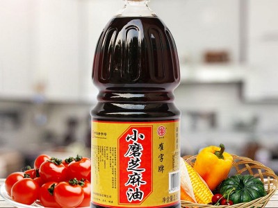 厂家直销崔字牌纯芝麻油麻油 食用2.5L 纯小磨香油火锅油 2桶起批图2