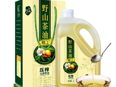 江西赣江茶油物理压榨山茶油2L瓶装茶籽油 代发图1