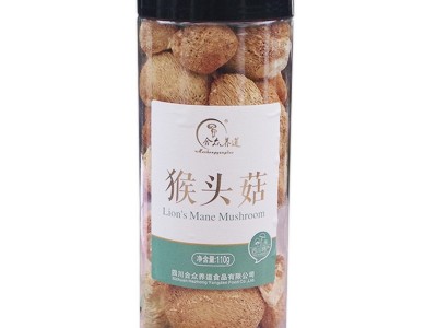 合众养道罐装猴头菇干货食用菌 猴头菇110克/罐图5