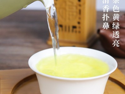 2022新茶香茶叶绿茶炒青松阳日照罐装250g高山云雾绿茶一件代发图3