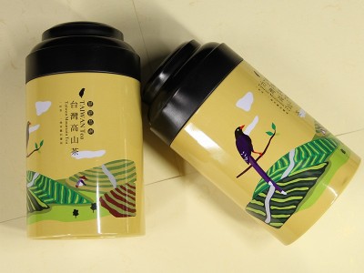 台湾高山茶蜜兰香茶浓香型炭焙乌龙茶散茶150克罐装礼盒装批发 2袋起批图3