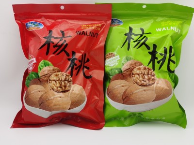 网红食品奶油味炒核桃草本味炒核桃500克熟核桃纸皮核桃手捏即开图2