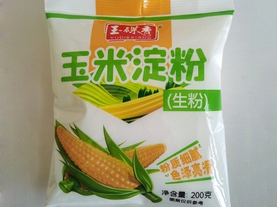 玉碟香200g玉米淀粉 烘焙原料生粉食用勾芡淀粉 煲汤调味生粉图3