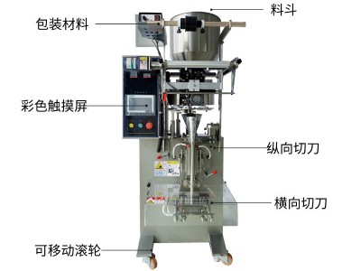 广东发货调味包感冒冲剂固体饮料蛋白肽粉减脂奶茶立式包装机图4