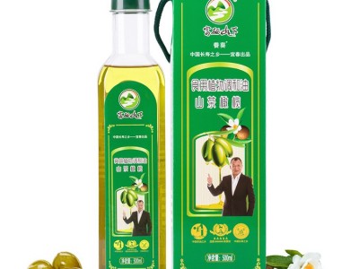 富硒山下 500ml 山茶油 橄榄油批发健康食用油 年货送礼家用炒菜图3