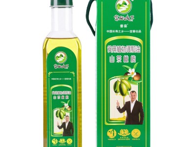 富硒山下 500ml 山茶油 橄榄油批发健康食用油 年货送礼家用炒菜图4