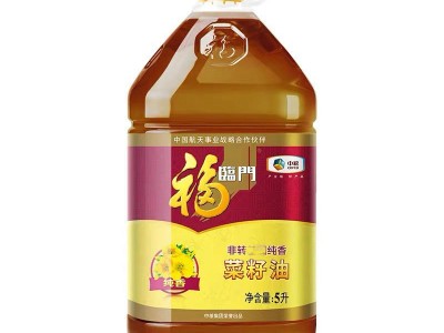 中粮福临门纯香菜籽油 5L 餐饮食用油菜籽油批发一件代发图4