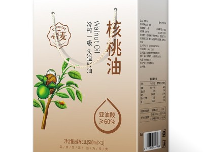 帝麦 物理冷榨核桃油500ml*2孕妇儿童可适用食用油图4