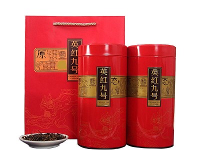 广东茗茶英德红茶英红九号红茶清远特产茶叶糯香型125克礼盒罐装图4