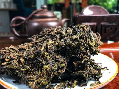 金花六堡茶广西梧州黑茶散茶叶图4