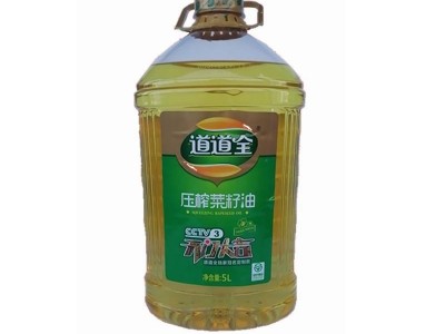 道道全压榨菜籽油5L 量大从优图4