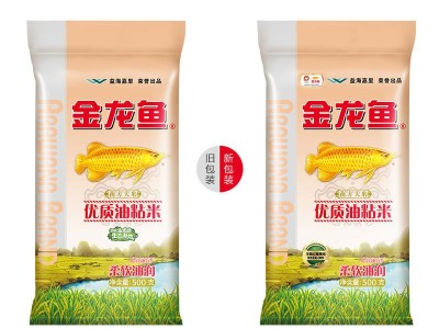 金龙鱼优质油粘米500g/袋 南方大米油粘大米图3