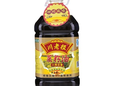 【包邮】川老根 食用油整箱批发 菜油礼品植物油四川压榨纯菜籽油图5