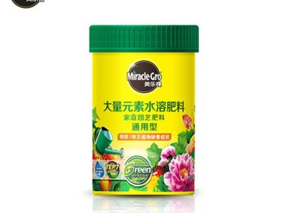 美乐棵肥料花卉蔬菜水果通用型水溶肥罐装500g通用型6罐一箱图2