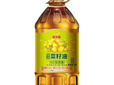 金龙鱼纯香菜籽油AE营养多5L  4桶起批图2