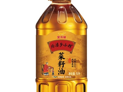 金龙鱼外婆乡小榨菜籽油5L  4件起批图2