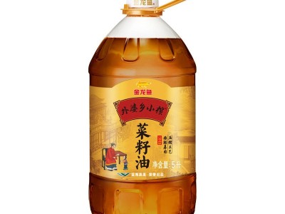 金龙鱼外婆乡小榨菜籽油5L  4件起批图4