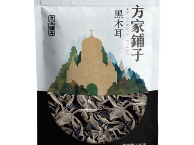 方家铺子厂家黑木耳菌菇黑木耳食用菌木耳干货138g可批发代发图3