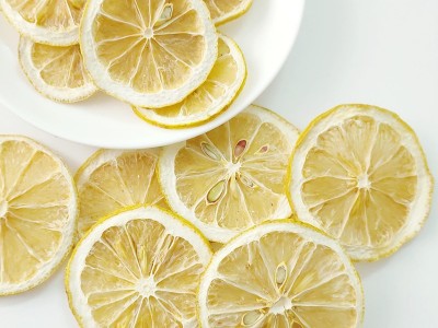 厂家批发柠檬茶安岳柠檬干散装新货花果茶冻干柠檬片水果片图2