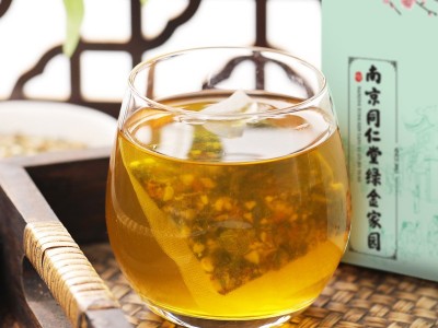 南京同仁堂菊苣栀子酸青茶中老年无骨风酸痛养生花茶工厂一件代发图2