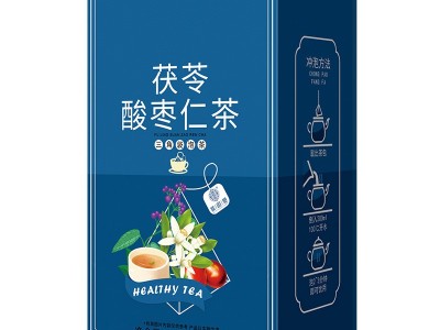 酸枣仁茯苓百合茶现货批发三角茶包晚安茶亳州源头工厂安舒茶图5