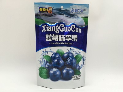 408g蓝莓李果 新疆风味特产高铁展会地摊列车供应零食果脯图3