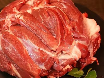 源头厂家清真新鲜去骨羊腿肉冷冻后腿肉包骨腿肉烤肉串羔羊后腿肉图5