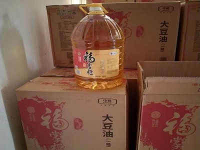 食用大豆油 油品透明清亮 餐饮食堂用 清爽美味 中粮福掌柜图3