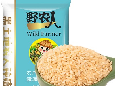 当季新米东北现磨糙米粗粮餐低脂批发厂家直发支持代发糙米饭5斤图5