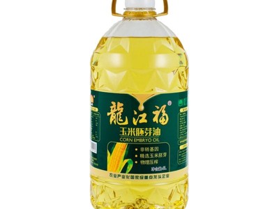 龙江福非转基因玉米胚芽油5L物理压榨工厂批发食用油图4