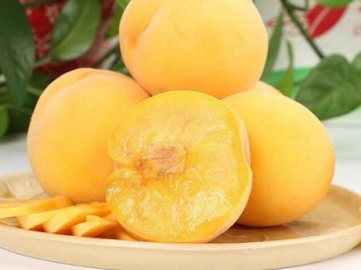 黄桃水果新鲜桃子当季整箱时令孕妇水果山东蒙阴水蜜桃毛桃甜图2